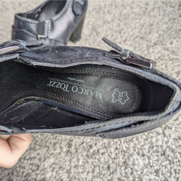 Marco Tozzi Leather Booties - Picture 5 of 5